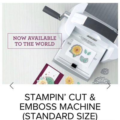Do You Have the New Stampin’ Cut and Emboss Machine??